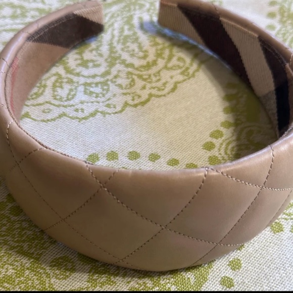 BURBERRY QUILTED HEADBAND - Picture 8 of 8